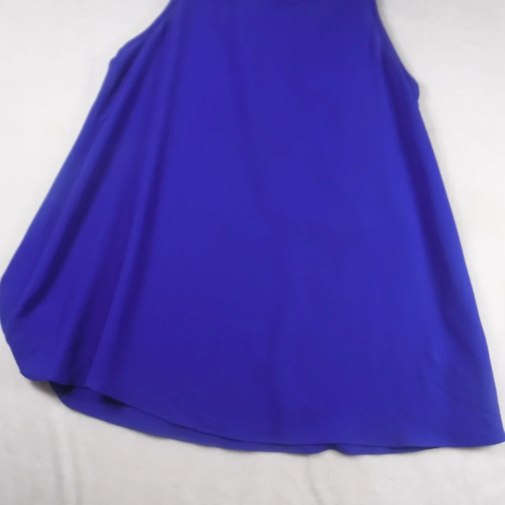 Silvergate Royal Blue Bow Back Sleeveless Blouse Top Womens‎ Medium ITA880-CRN